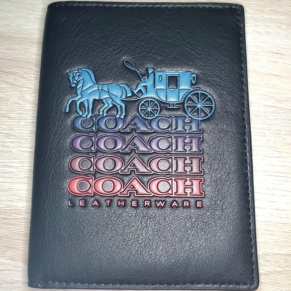 Cosch Passport Holder carriage design NWT - Picture 1 of 8